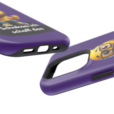 Motivational Impact-Resistant Phone Case - "Schakaa ich schaff das"