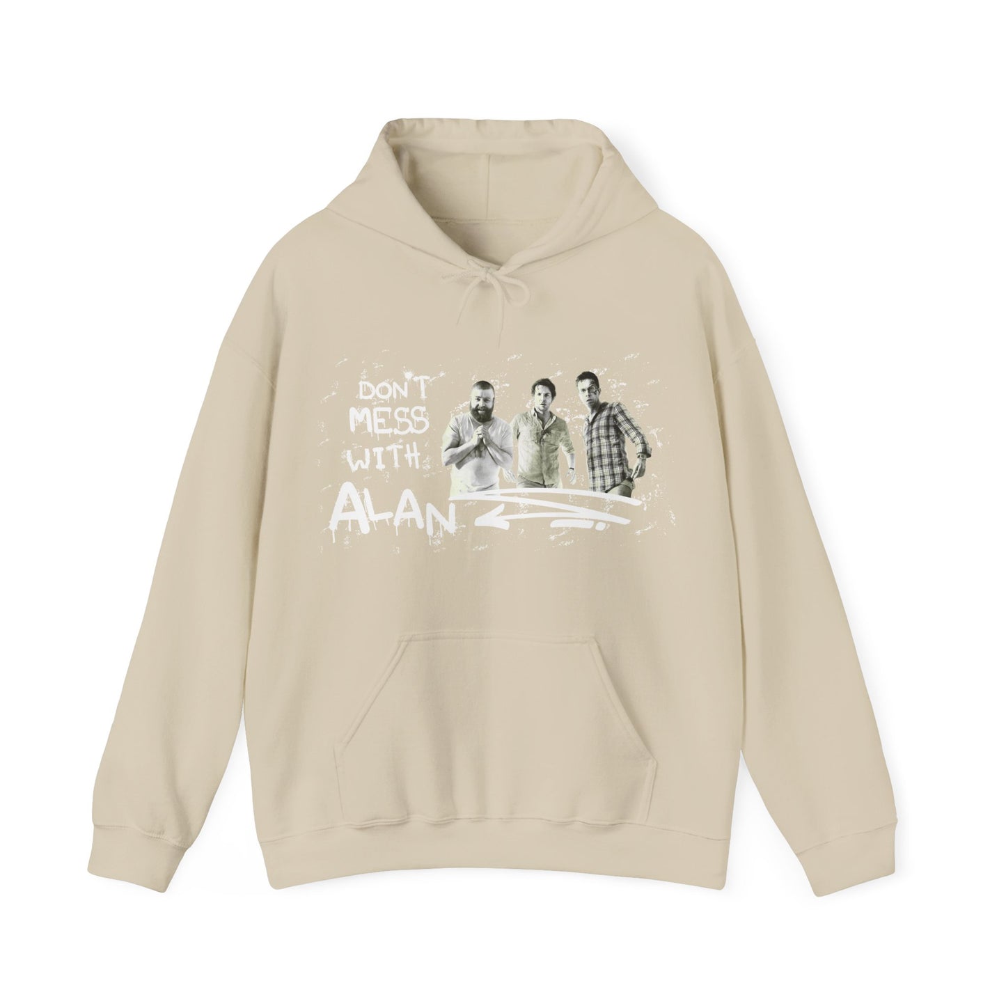 Don't Mess With Alan  Hangover - Hoodie - Funny Sweatshirt for Casual Style