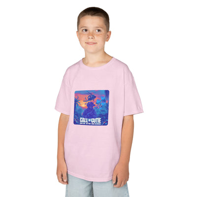 Call of Cutie Unisex Oversized Boxy Tee - Chill Vibes for Game Lovers for Teens