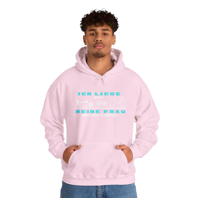 Gaming Love Unisex Hooded Sweatshirt - "Ich Liebe Es Wenn Meine Frau"