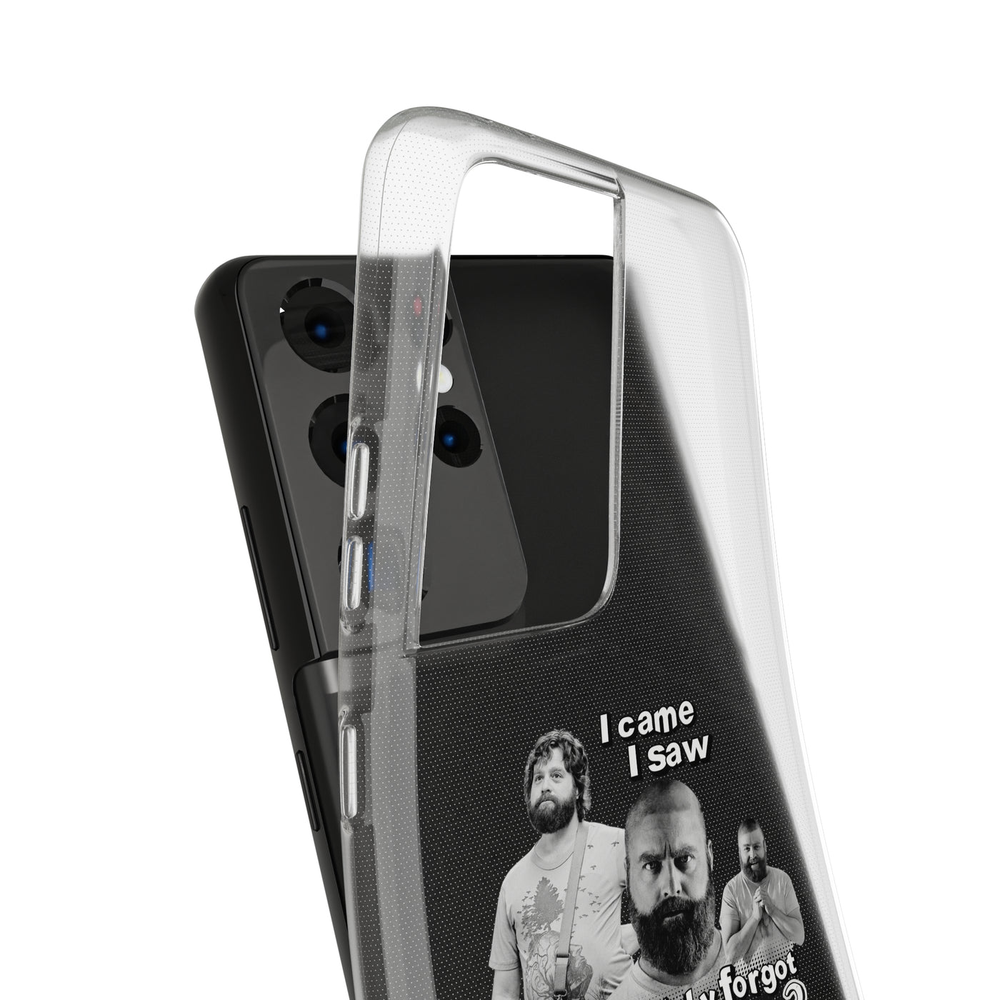 I Came, I Saw & Forgot, Alan Hangover -  Funny Phone Case  - Handyhülle -