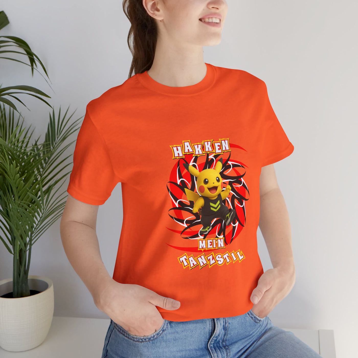 Techno - Hakken T-Shirt, Unisex -Pokemon Style