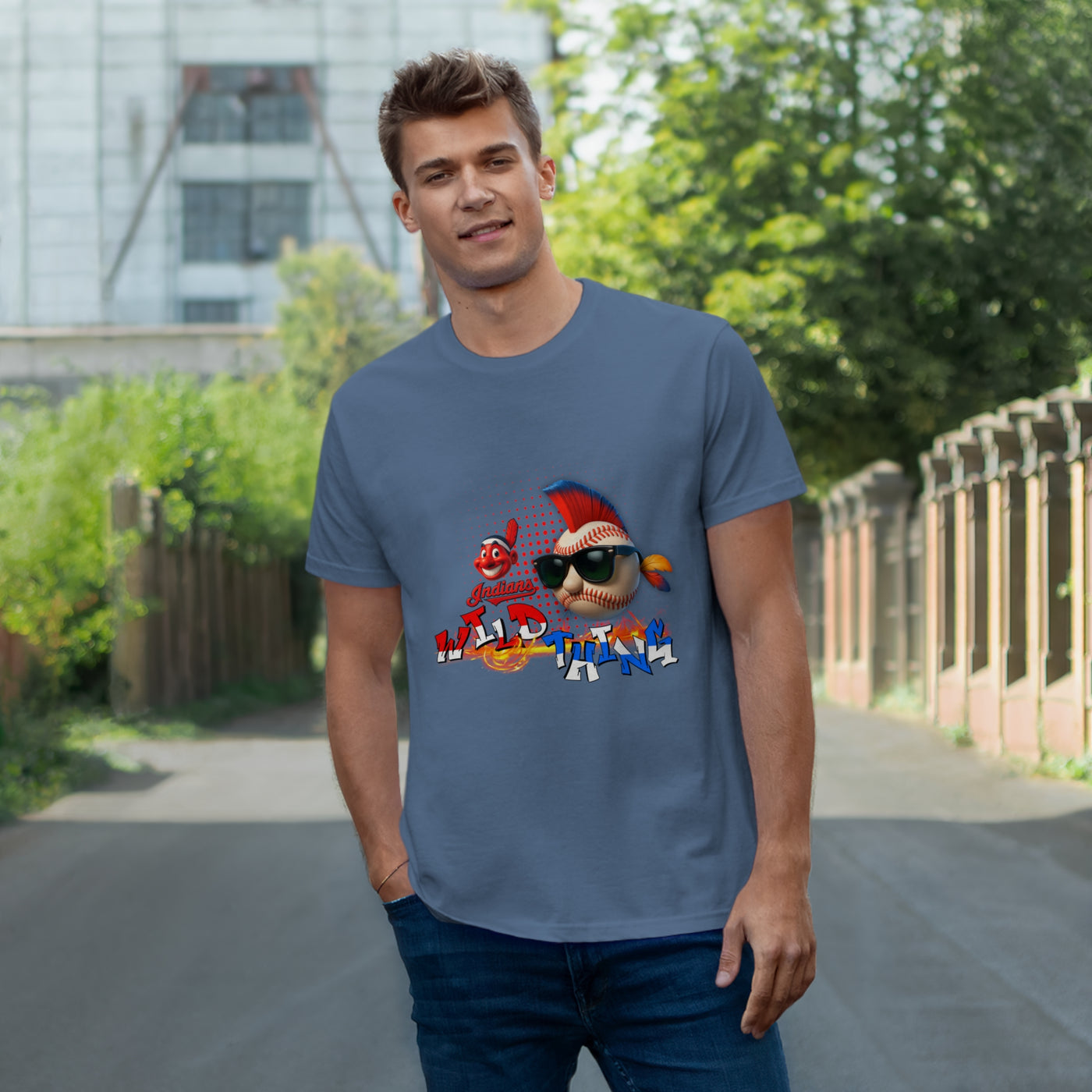 Cleveland Indians Wild Thing  - Baseball Fan T-Shirt