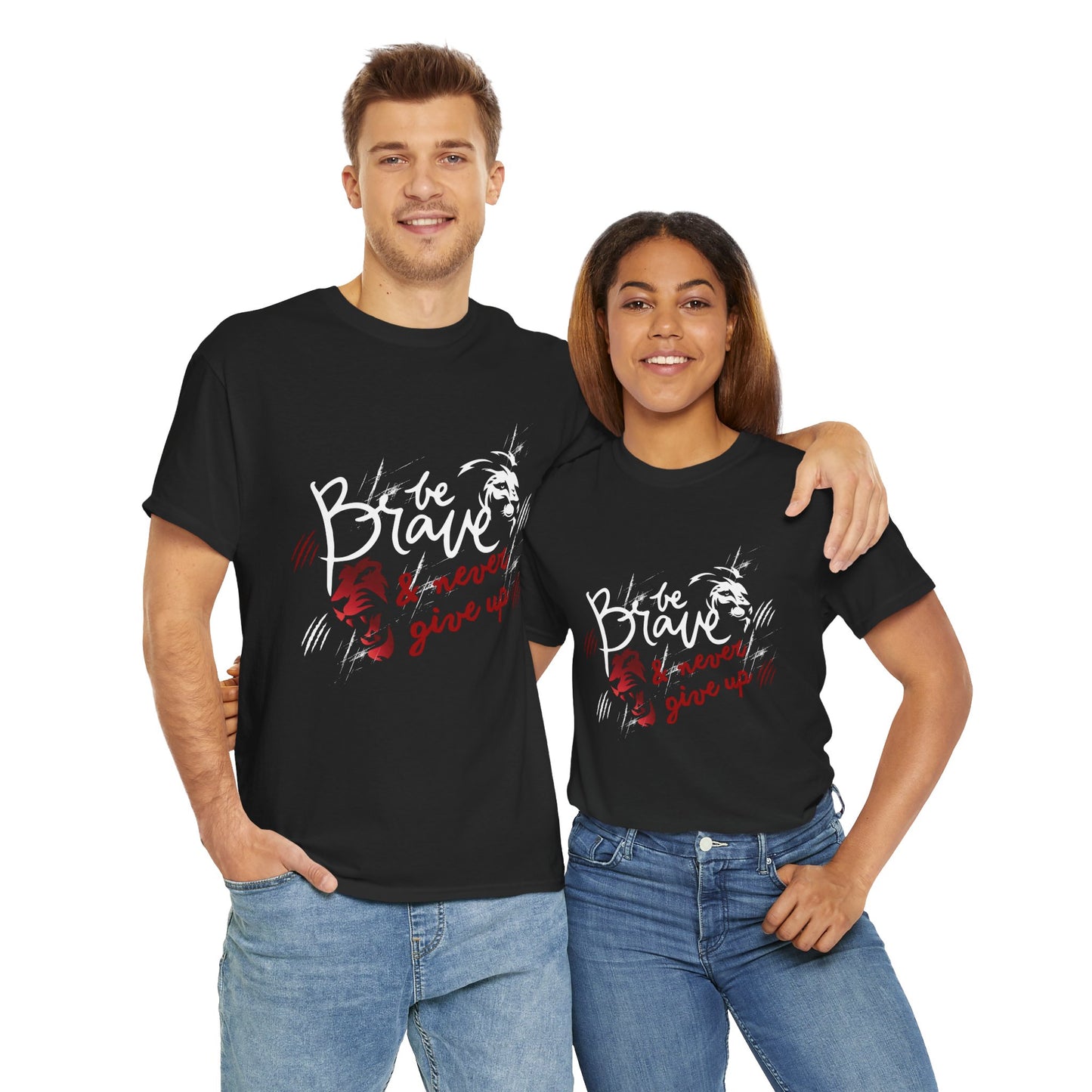 Motivational Unisex Shirt - & Never Give Up