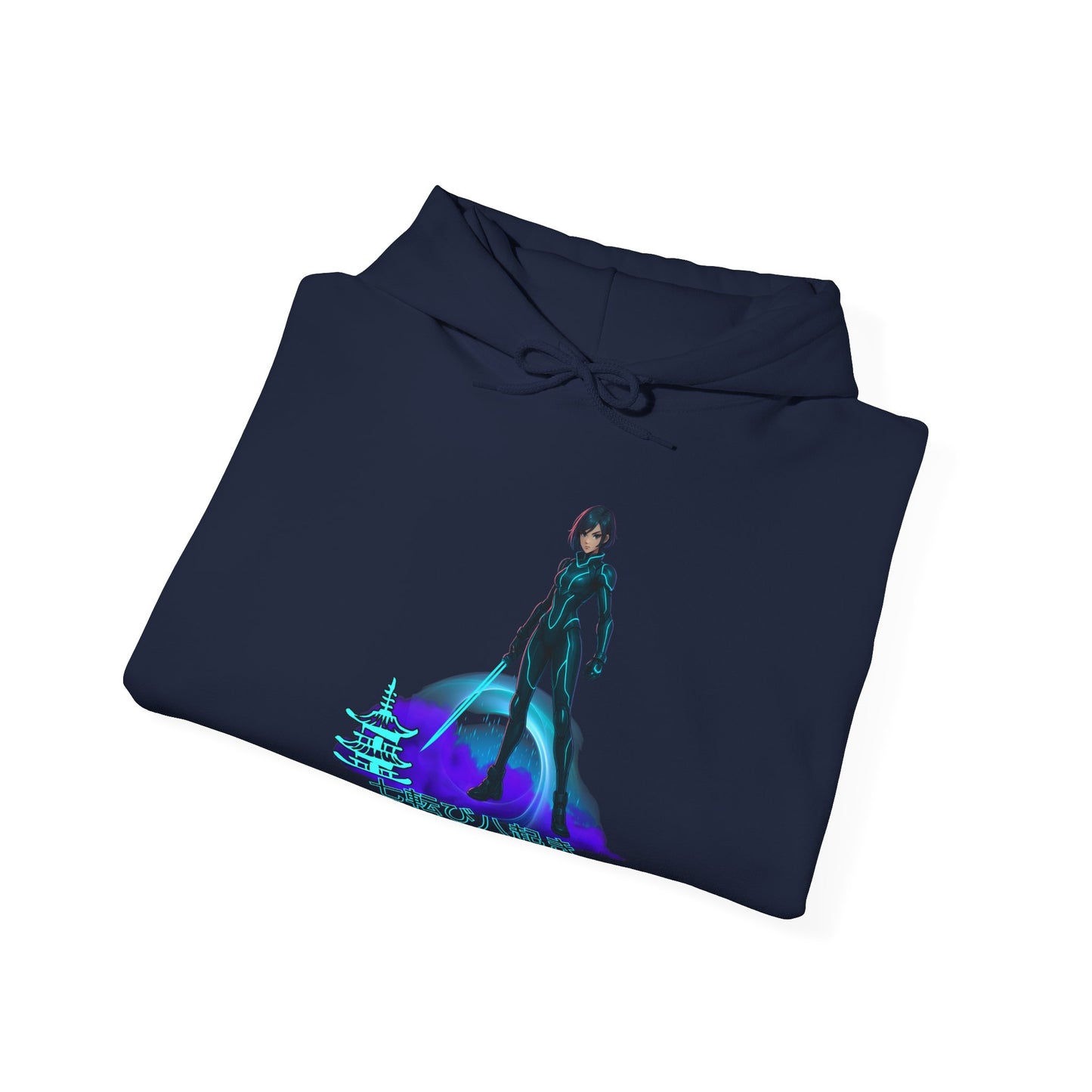 Hoodie  Anime "siebenmal hinfallen - achtmal aufstehen"