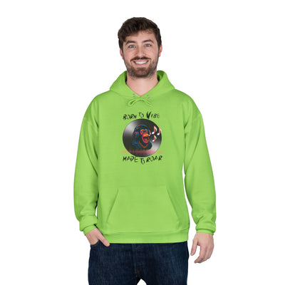Born to Vibe Hoodie - cool monkey design / Monkey