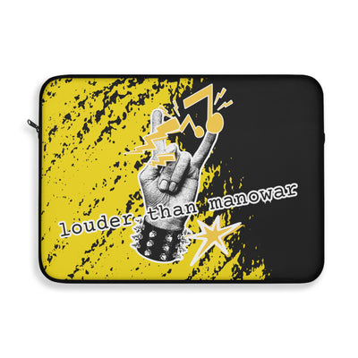 Rock 'n' Roll Laptop Sleeve - Laptoptasche- Louder Than Manowar
