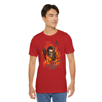 Music Vibes Unisex Jersey Tee - 'The King Still Alive' Graphic T-Shirt