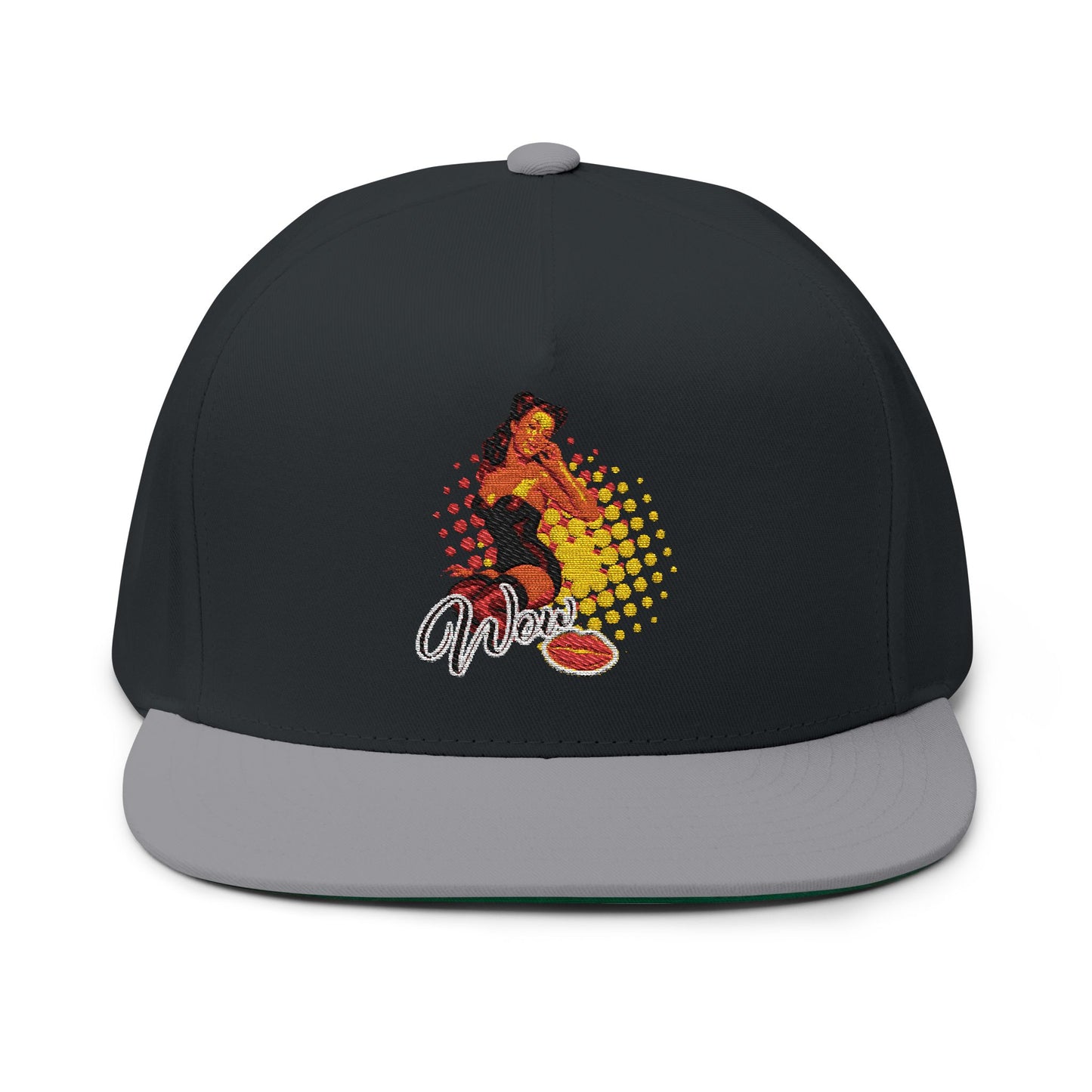 Trust in You Embroidered Flat Bill Cap - Motivational Hat for Confidence & Style