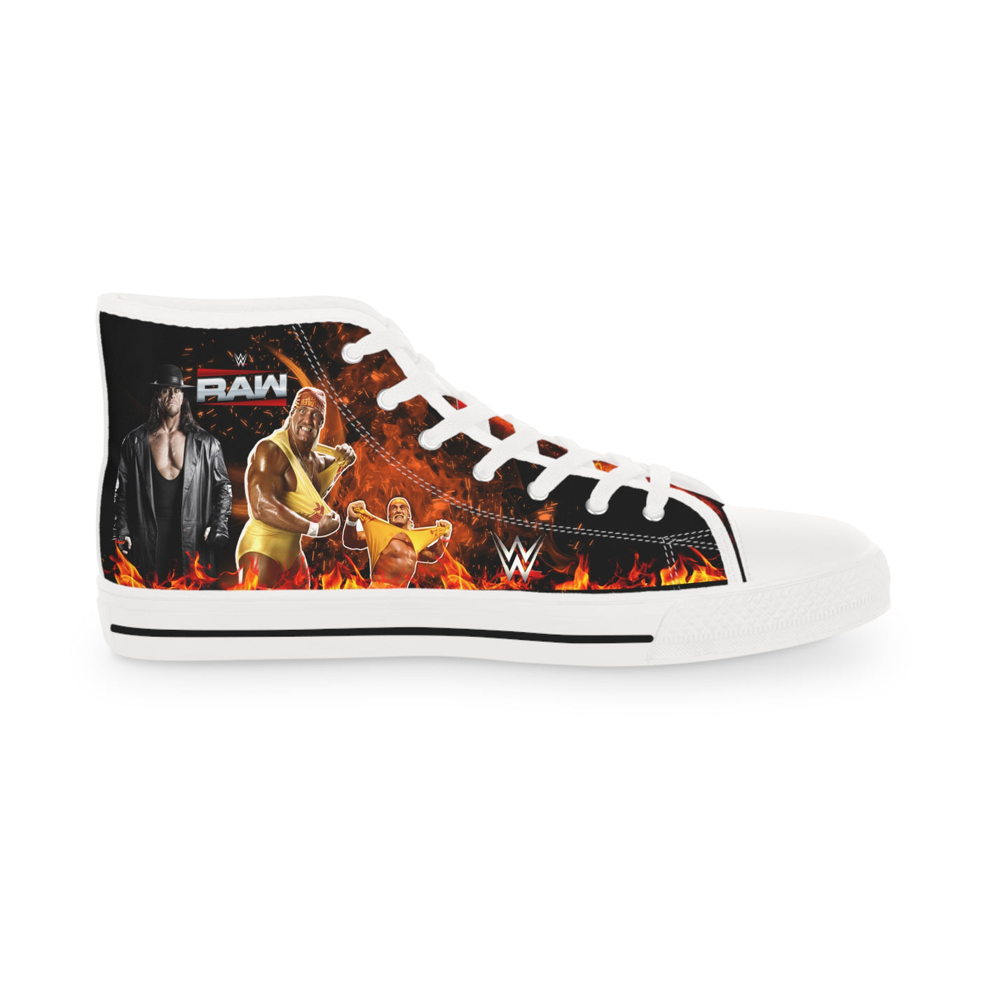 WWE, Wrestling Legenden The Rock, Hulk Hogan, Undertaker High Top Sneakers