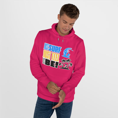 Just Surf Hooded Sweatshirt - Perfect for Beach Lovers and Surf Enthusiasts