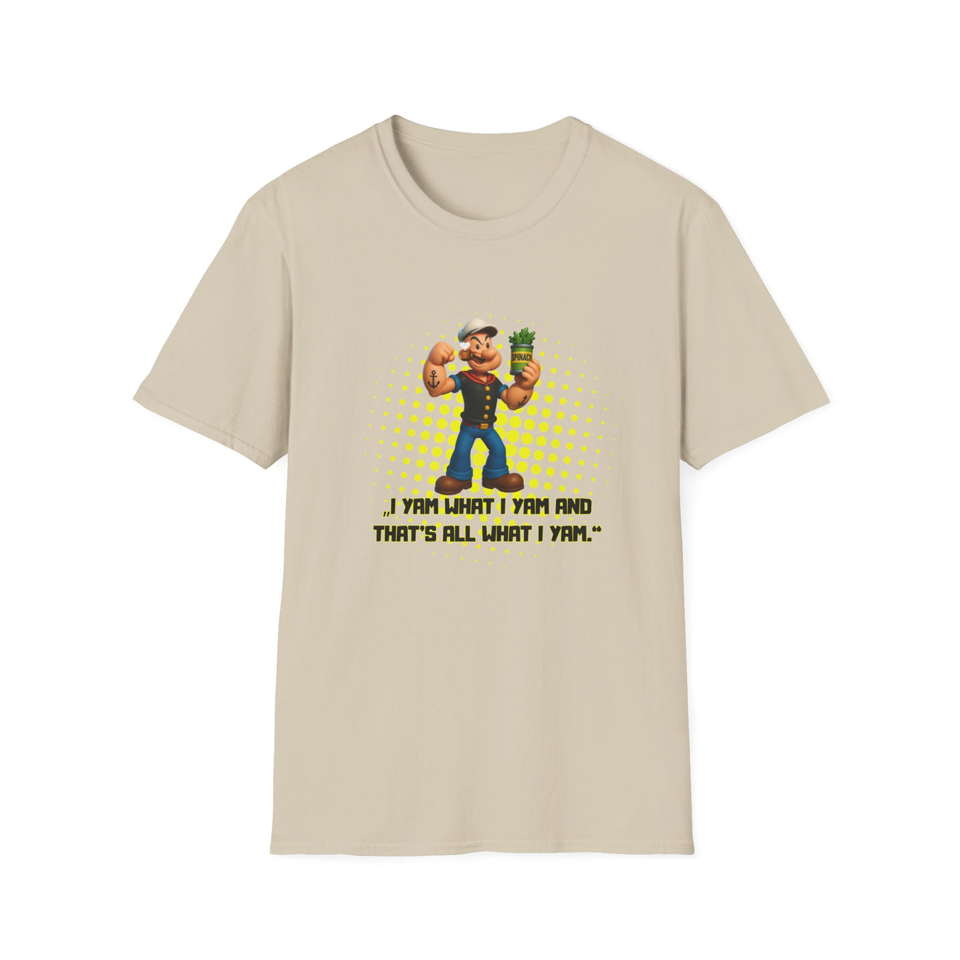 Retro Popeye Unisex Softstyle T-Shirt