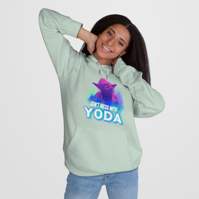Don't Mess With Yoda Hooded Sweatshirt - starwars