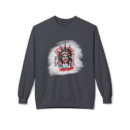 Freedom Statement Sweatshirt - Freiheitstatue muted but not unbroken