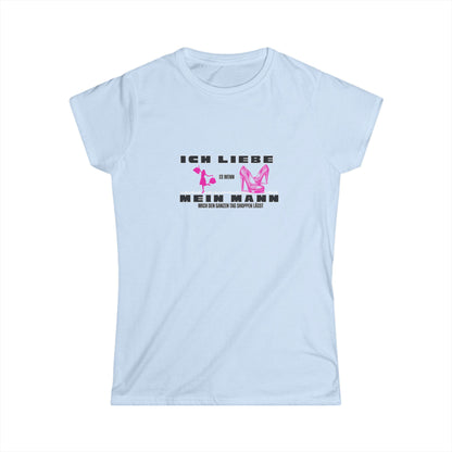 Ich Liebe Mein Mann - Unisex Jersey Short Sleeve Tee, Romantic German Love Shirt