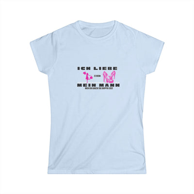 Ich Liebe Mein Mann - Unisex Jersey Short Sleeve Tee, Romantic German Love Shirt