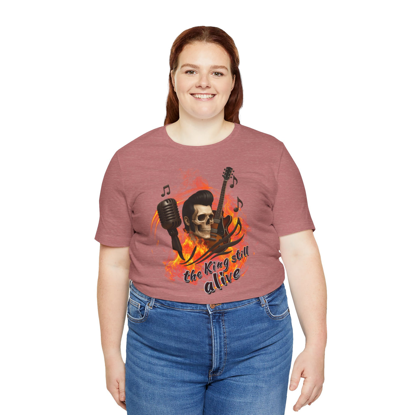 Music Vibes Unisex Jersey Tee - 'The King Still Alive' Graphic T-Shirt