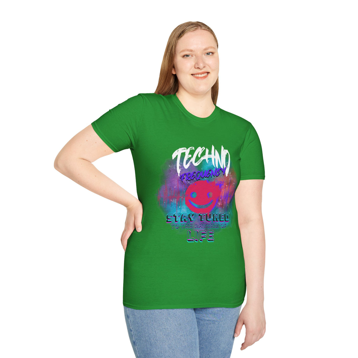 Techno Vibe Unisex T-Shirt | Stay Tuned to the Rhythum of Life