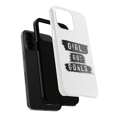 Handyhülle  Phone Case - "Girl Got Goals" - Stylish Protection for Ambitious Women