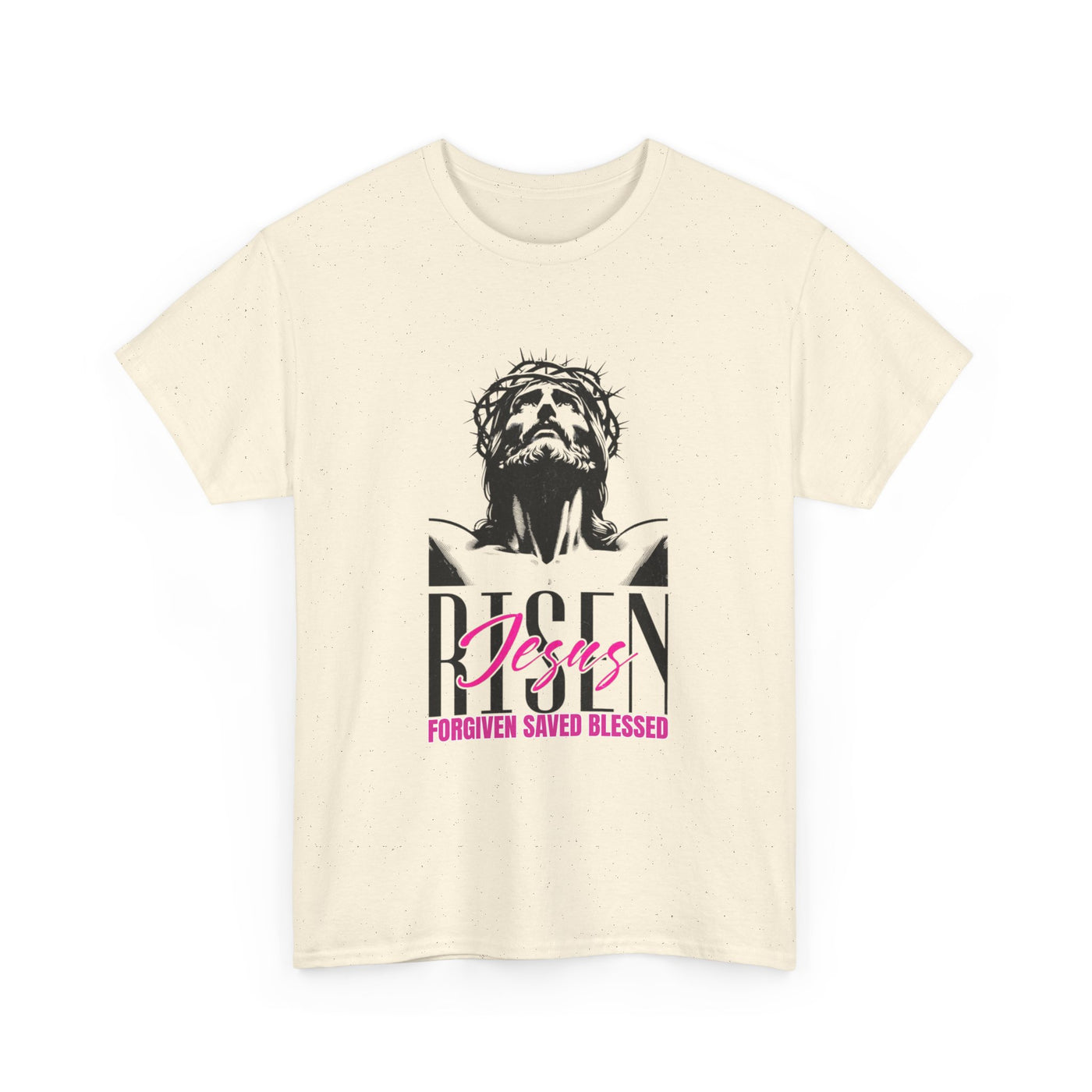 Jesus "Risen" Faith-Based Christian T-Shirt