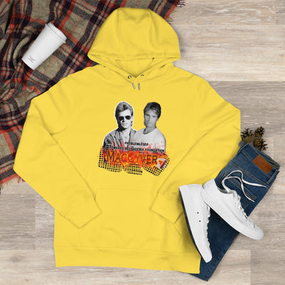 Retro MacGyver King Hooded Sweatshirt - Classic 80s Style