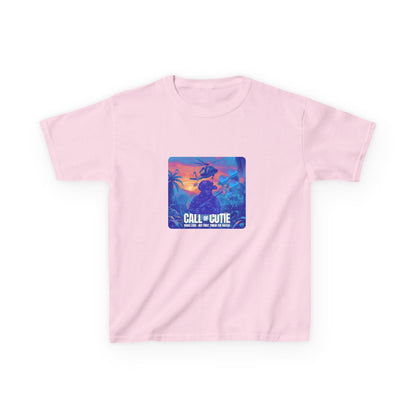 Call of Cutie Unisex Oversized Boxy Tee - Chill Vibes for Game Lovers for Teens