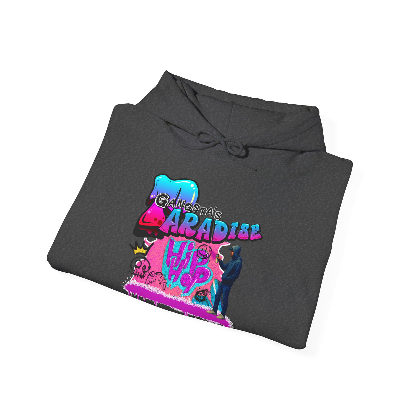 Hoodie Hip Hop Graffiti Design