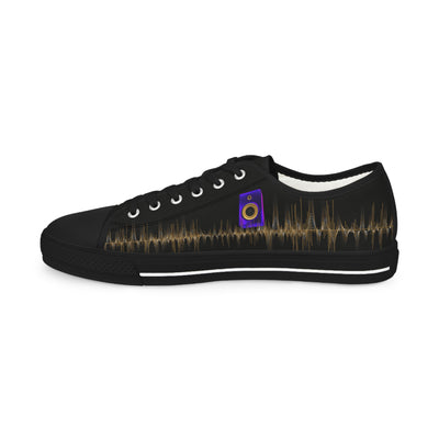 Bass Bass wir brauchen Bass- Sound Wave Men's Sneakers - Stylish