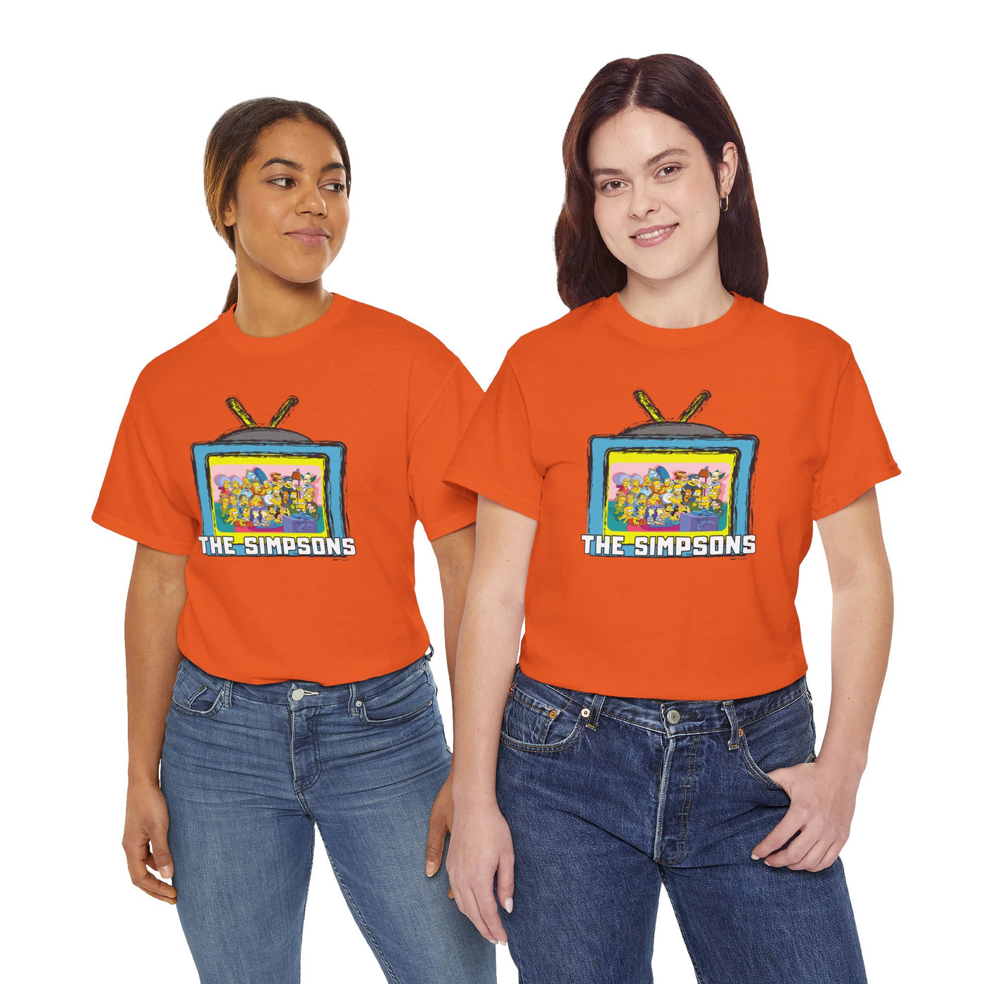 The Simpsons Unisex Heavy Cotton Shirt