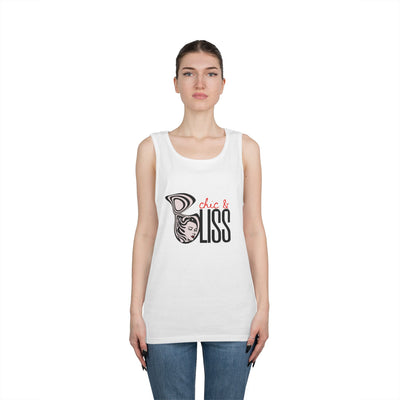 Chic & Not Your Babe Graphic Tank Top