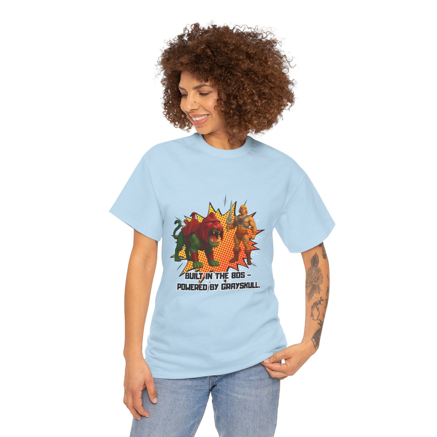 He-Man Unisex Vintage Master of the Universe Retro T-Shirt