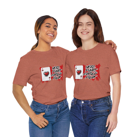 Herz führt Erfolg folgt- T shirt