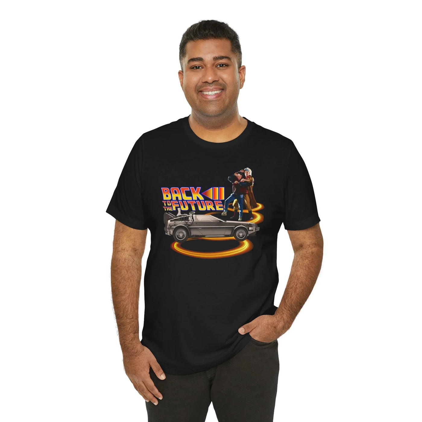 Retro Back to the Future Tee - Unisex Short Sleeve Shirt
