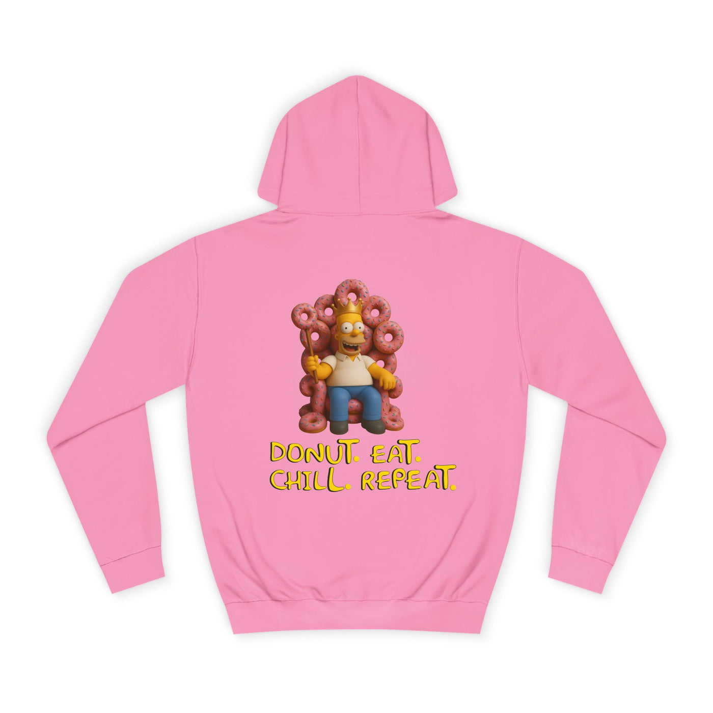 Funny Donut Lover Hoodie, Unisex College Hoodie, The Simpsons