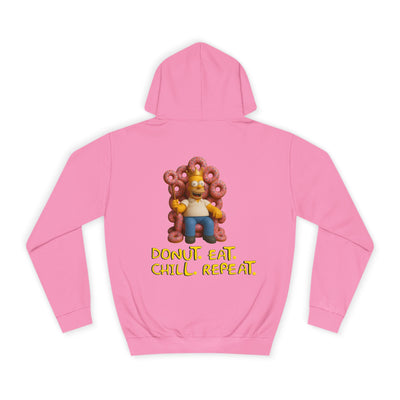 Funny Donut Lover Hoodie, Unisex College Hoodie, The Simpsons
