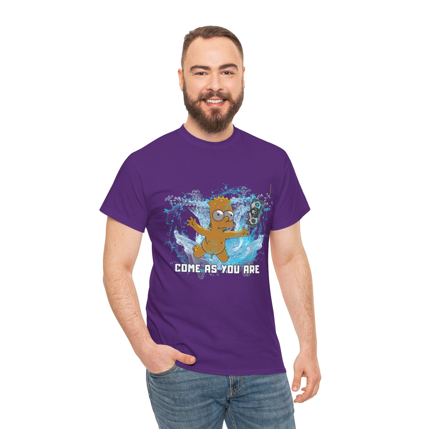 Come As You Are Unisex Shirt Bart Simpson