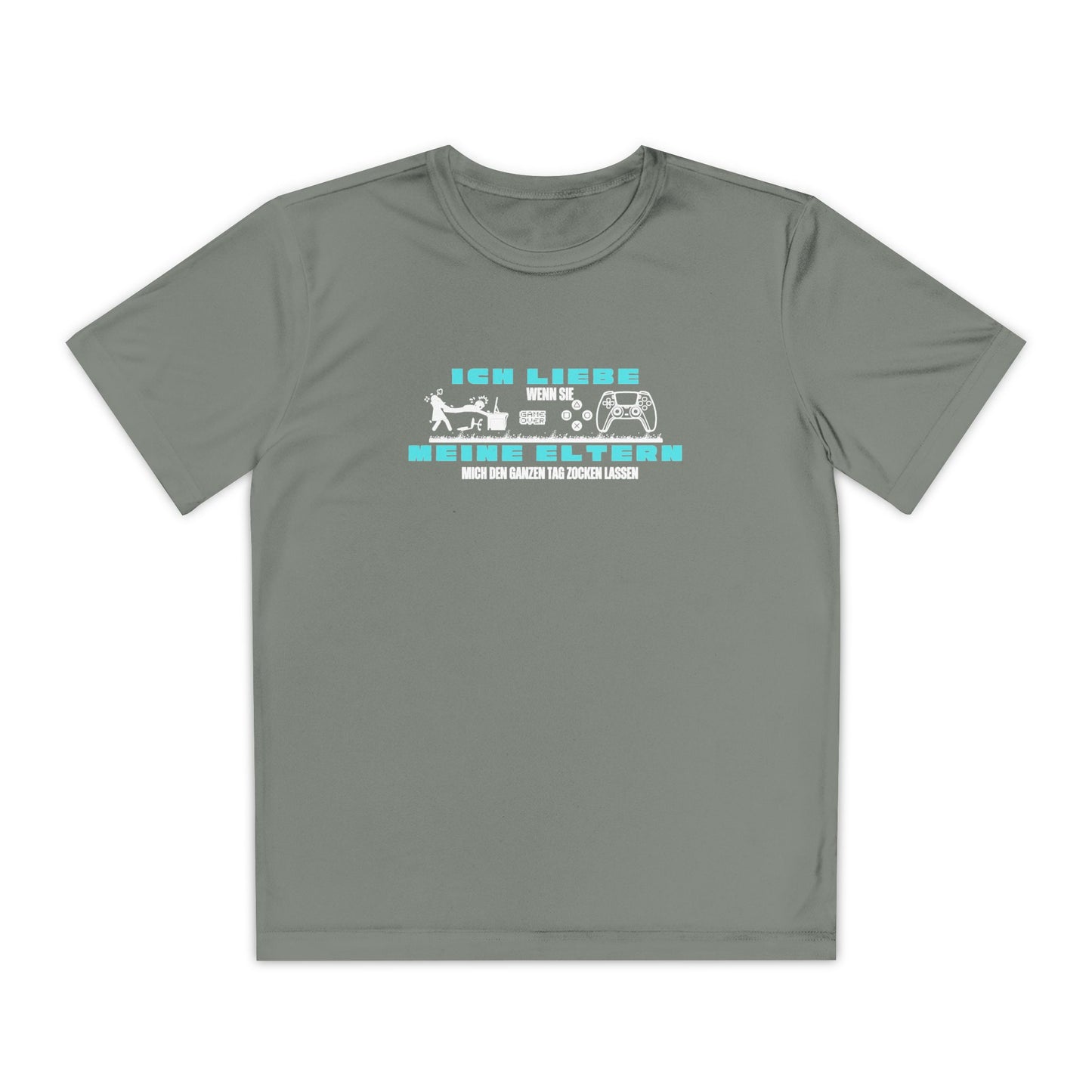 I love my parents - if I can play games all day... Fun Shirt