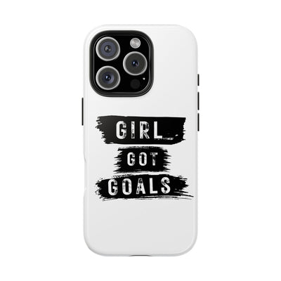 Handyhülle  Phone Case - "Girl Got Goals" - Stylish Protection for Ambitious Women