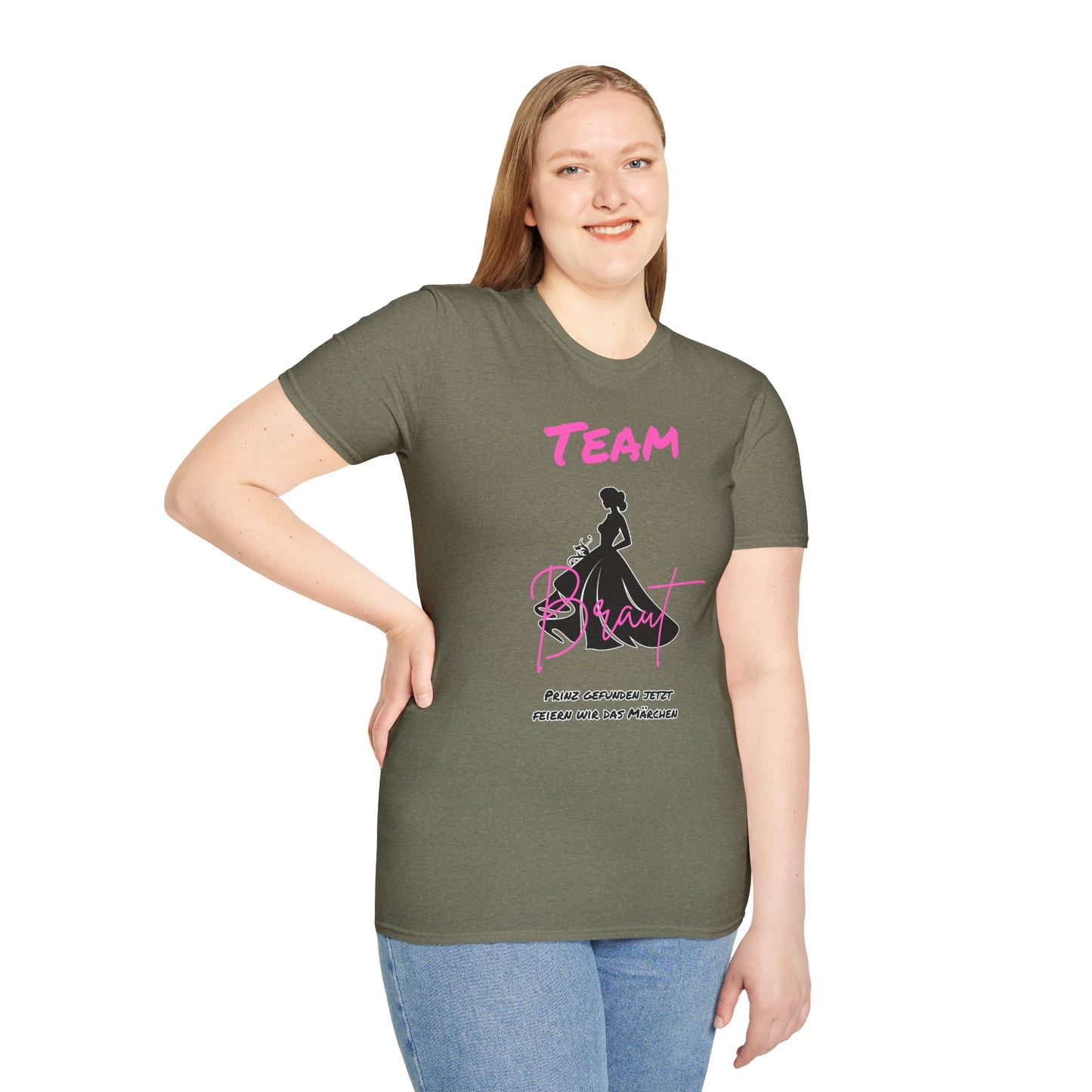 Team Bride Braut T-Shirt - Traumhochzeit