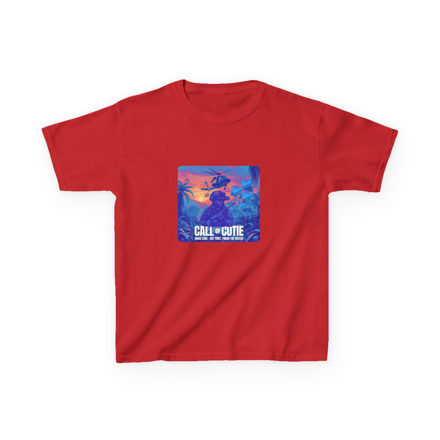 Call of Cutie Unisex Oversized Boxy Tee - Chill Vibes for Game Lovers for Teens