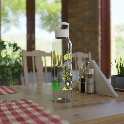 Chic Water Bottle -Wasserflasche  Why not just relax