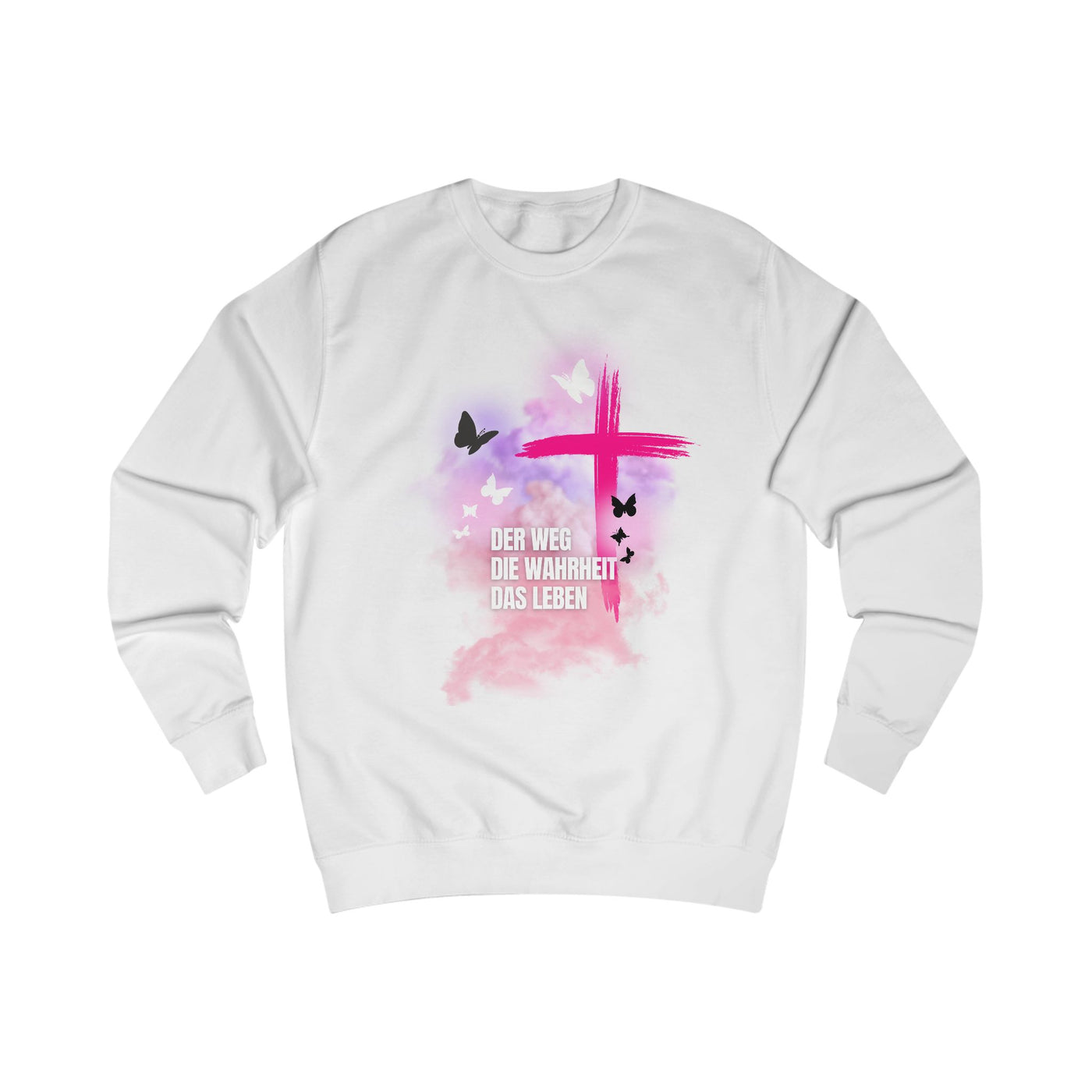 Inspirational Faith Sweatshirt, Unisex Christian Apparel,  Jesus