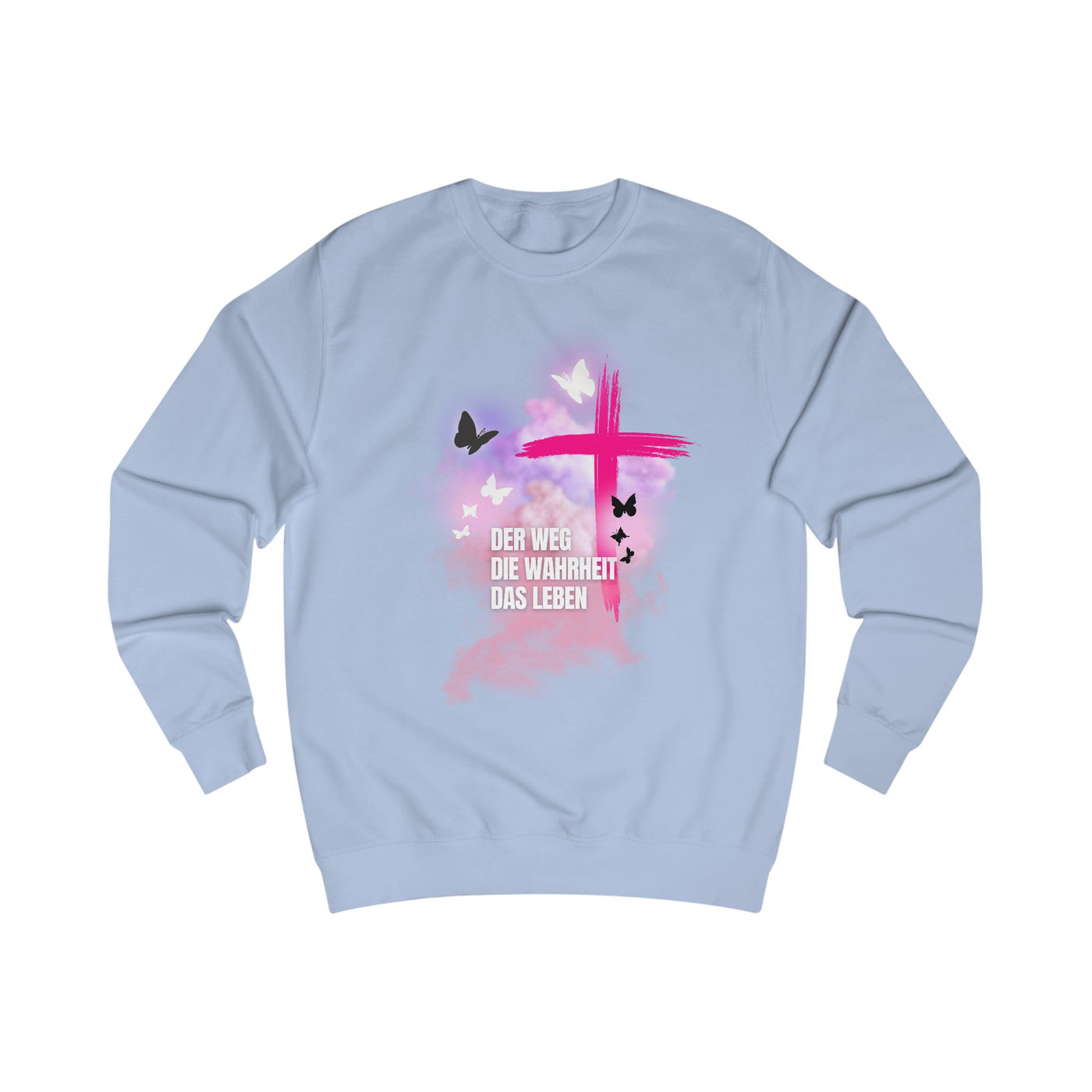 Inspirational Faith Sweatshirt, Unisex Christian Apparel,  Jesus