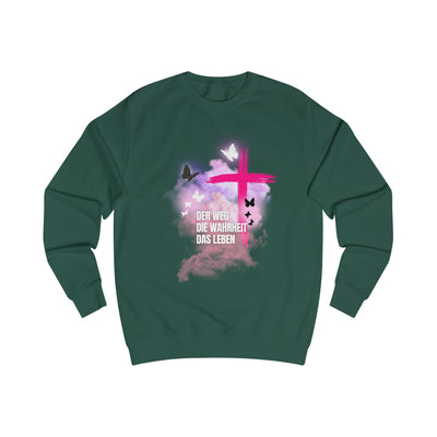 Inspirational Faith Sweatshirt, Unisex Christian Apparel,  Jesus