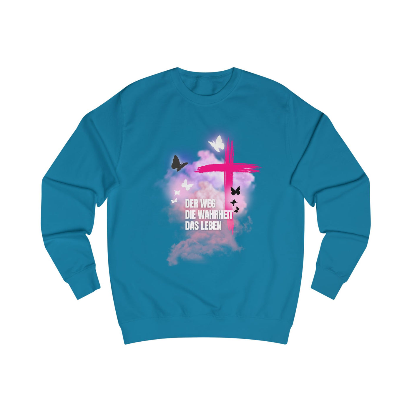 Inspirational Faith Sweatshirt, Unisex Christian Apparel,  Jesus