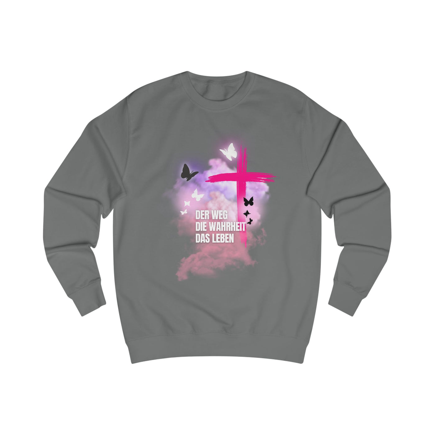 Inspirational Faith Sweatshirt, Unisex Christian Apparel,  Jesus