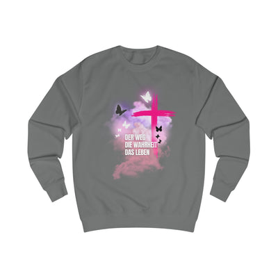 Inspirational Faith Sweatshirt, Unisex Christian Apparel,  Jesus