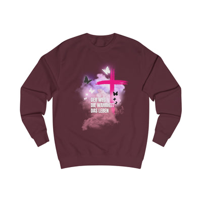 Inspirational Faith Sweatshirt, Unisex Christian Apparel,  Jesus