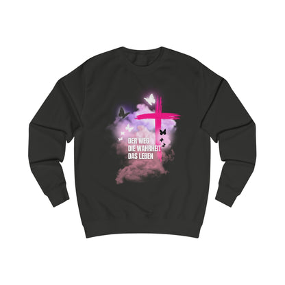 Inspirational Faith Sweatshirt, Unisex Christian Apparel,  Jesus