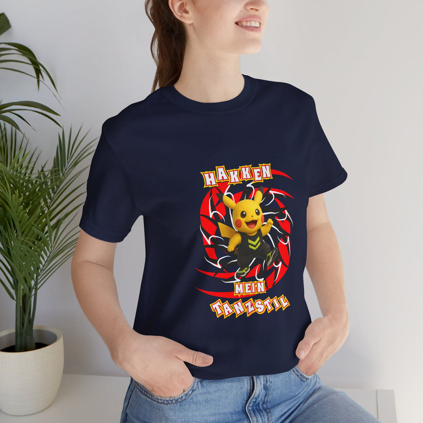 Techno - Hakken T-Shirt, Unisex -Pokemon Style